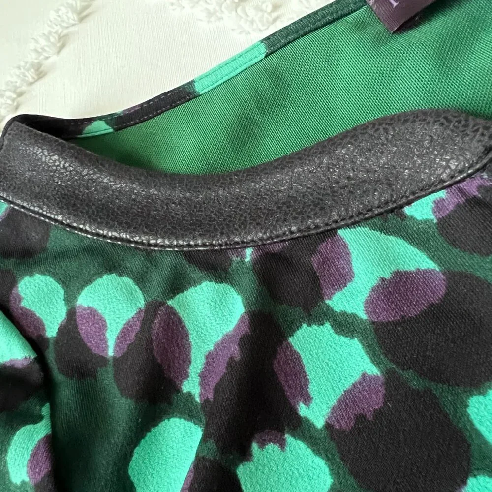 Hale Bob Faux Long-sleeved wrap dress Size Small - Picture 6 of 16